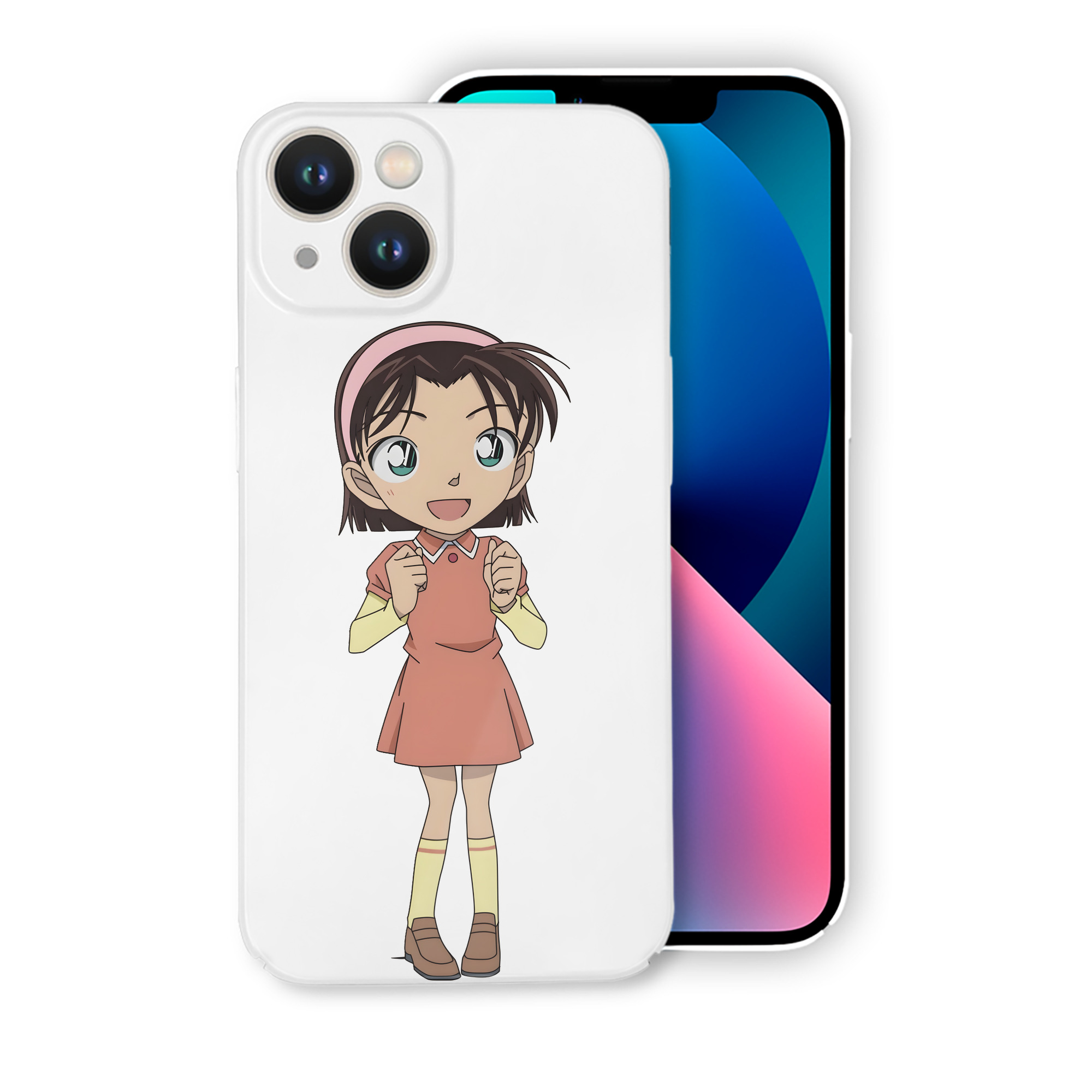 （画像用） 名探偵コナン 吉田 歩美 よしだ あゆみ Detective Conan my Yeager 【iPhone 14シリーズ対応】ハードケース